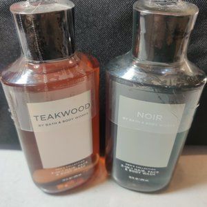 NEW-Bath and Body Works  2- 3in1 Face Hair and Body Wash